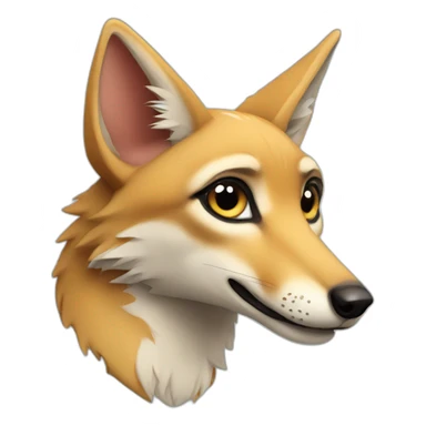 cute Jackal sticker