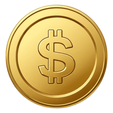 money bonus icon for site navigation.  sticker