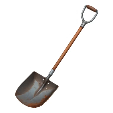Shovel sticker