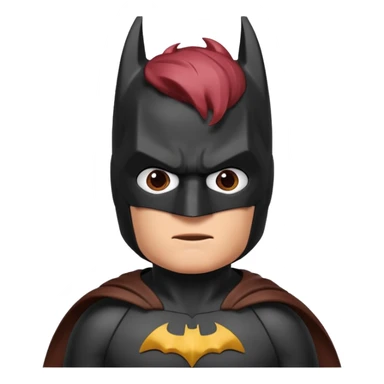 Batman Roblox Bacon sticker