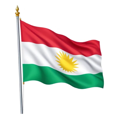 Kurdistan Flagge  sticker
