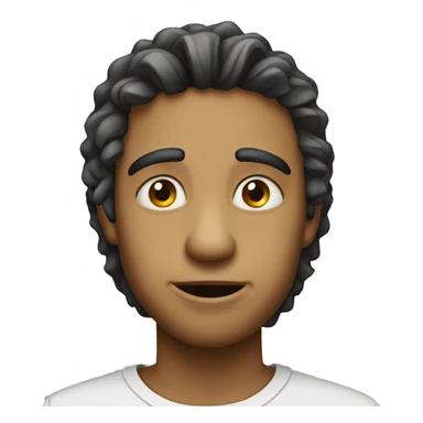 emoj cara de loco sticker