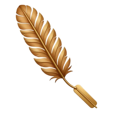 hand holding a bookmark shaped like a feather or pressed leaf sticker