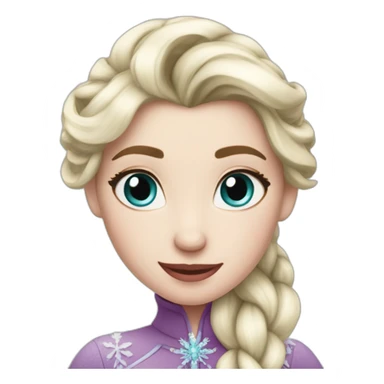 Reine des neiges sticker
