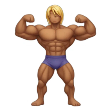 Nounourse muscles sticker
