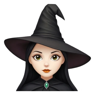 Halloween mood female sticker