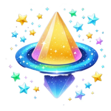 emoji like stardust sparkles sticker