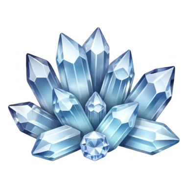 A cluster of quartz crystals catching the light.



































































 sticker