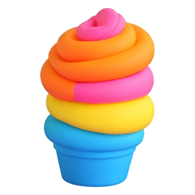 creative Play-Doh creation sticker