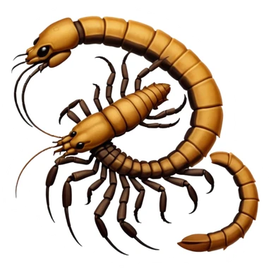 Scorpion tail. sticker