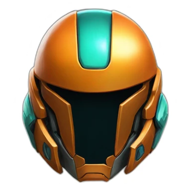 samus helmet sticker