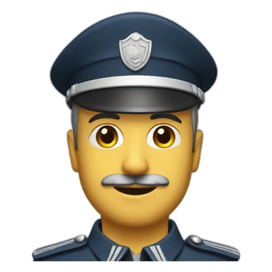 gendarme sticker