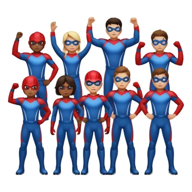 Cricket Superheroes sticker