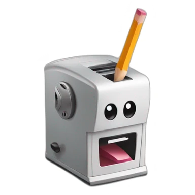 pencil sharpener sticker
