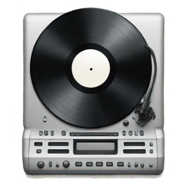 music record sticker