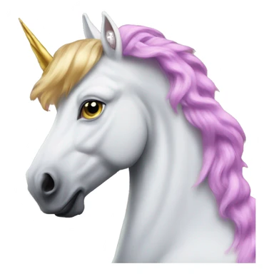 trump unicorn sticker