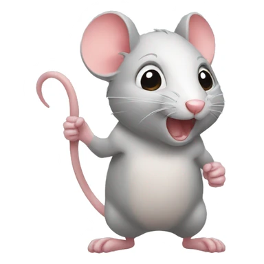Rat fitness sticker