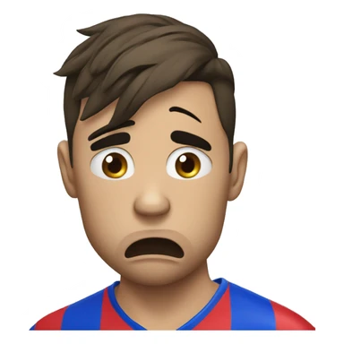 Cruz azul player crying sticker
