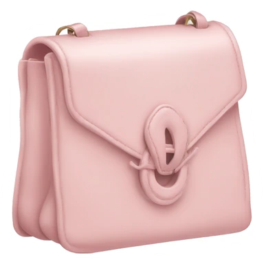 Pastel Pink coquette handbag  sticker