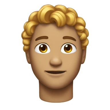 Hair flip swag sticker