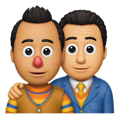 bert and ernie Sesame Street sticker