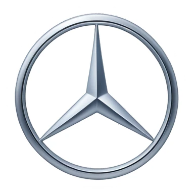 Mercedes benz logo sticker