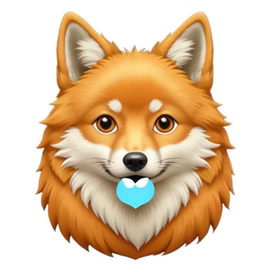 Chien finnois sticker