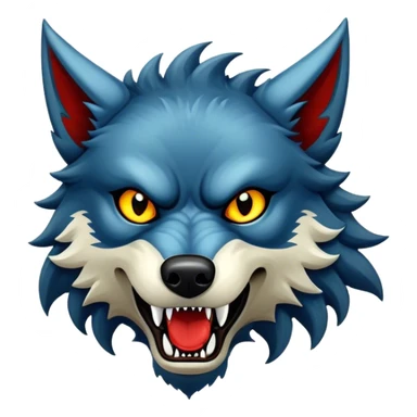 Fenrir wolf monstrous sticker