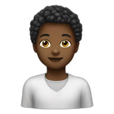 enfants noire sticker