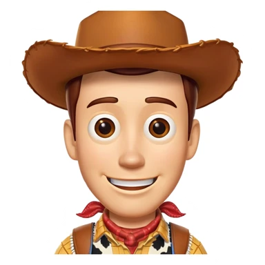 Woody toy story sticker