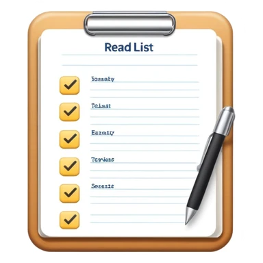 completed to-do list with all items checked off sticker