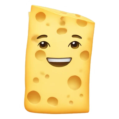 a pocket packed with cheese sticker