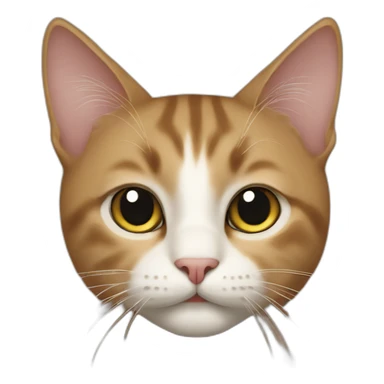 Cat with k’ife sticker