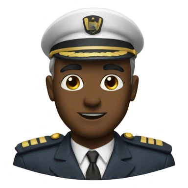 Speaking captain sticker