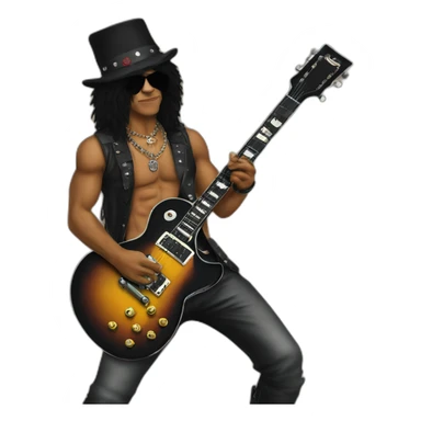 Slash guns roses sticker