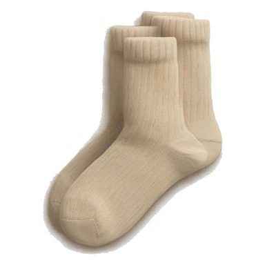 Socks beige sticker