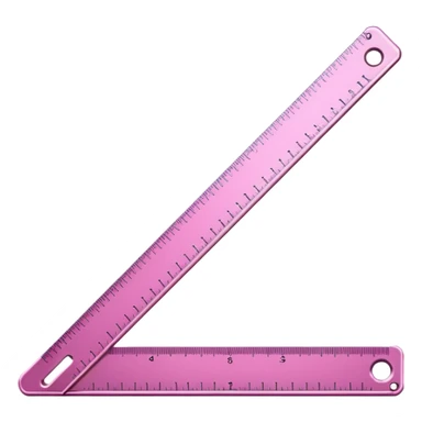 mac os icon, ruler, measures, resize, pink sticker