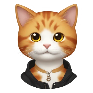 Minho the ginger cat from Stray Kids sticker