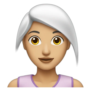 Attractive turkish woman sticker