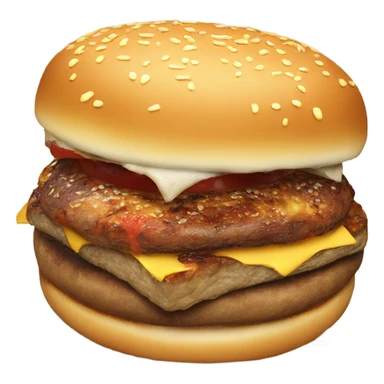 smashed burger sticker