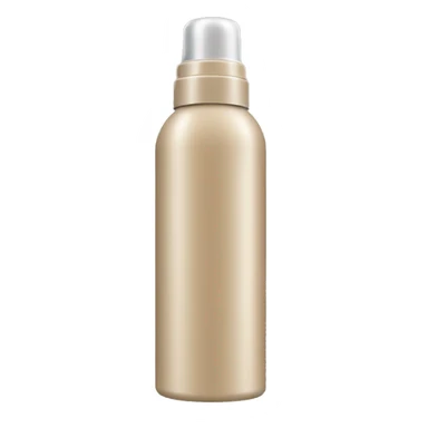 hair spray bottle beige sticker