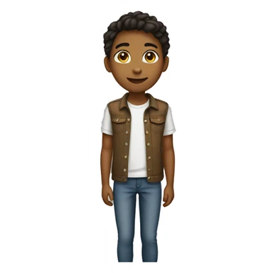 full length teenager sticker