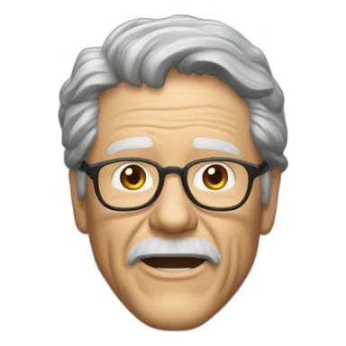 John hammond from jurassic park sticker