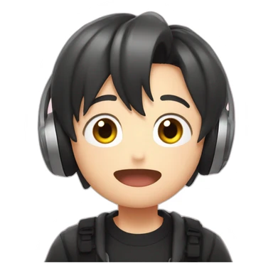 jungkook en un ecenario cantando sticker