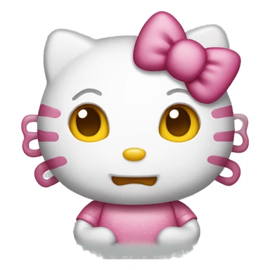 Hello Kitty,E-Mo sticker