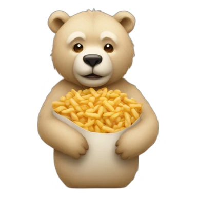 Poutin sur un Ours sticker