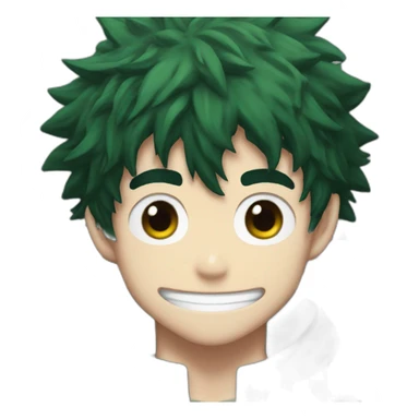 Deku My Hero Academia sticker