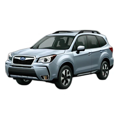 grey Subaru forester wilderness sticker
