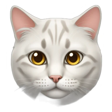 British fold cat sticker