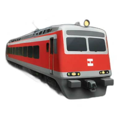 Swiss train sticker